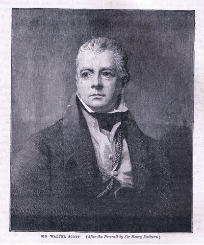 Sir Walter Scott by Henry Raeburn